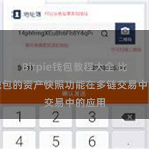 Bitpie钱包教程大全 比特派钱包的资产快照功能在多链交易中的应用